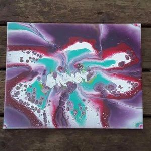 Original Acrylic Abstract Decor Art